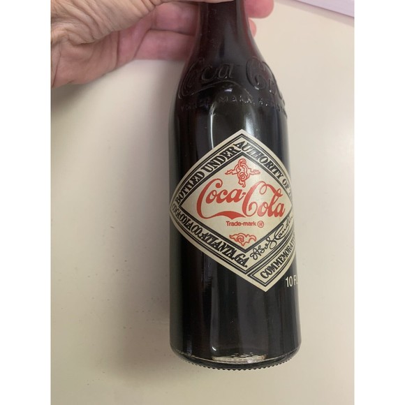1970s Coca-Cola 75th anniversary 2 bottles + Classic Cooking With Coke Cookbook - Picture 3 of 7